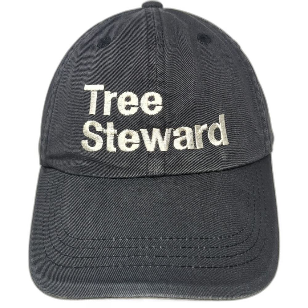 Port Authority Baseball Cap Blue One Size Boise Idaho Tree Steward Strapback Hat